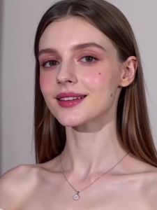 Dual Color Cream Blush & Highlighter Set Buildable Pigment for Dewy Cheek & Face Glow
