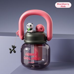 Portable Double-mouth Cute Large Capacity Cup