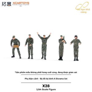 XCARTOYS | Bộ Mô Hình Quân Sự BJ80 Lính 99A Xe tăng Chiến đấu Chính Armored Vehicle Nặng
