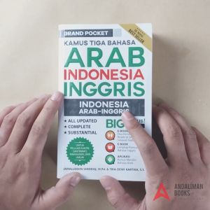 KAMUS ARAB INGGRIS INDONESIA-Grand Pocket Kamus 3 Bahasa