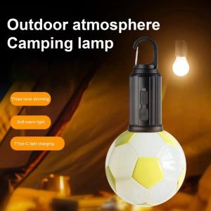 Đa chức năng ngoài trời IPX5 Đèn LED chống nước Đèn Cắm Trại có thể sạc qua USB Đèn Cắm Trại Di động thích hợp cho đèn không gian cắm trại ngoài trời