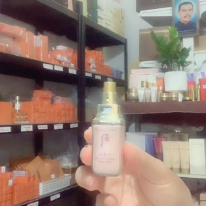 Whoo Kem Lót Tái Sinh Cao Cấp Whoo Double Radiant Base PINK 8ml lên tông che khuyết điểm bền màu