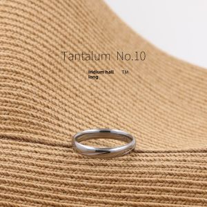 Rare Metal Ta2 Ring Geometric Pattern Corrosion Resistant Unique Design Couple Rings Starry Night Theme Irregular Irganizer