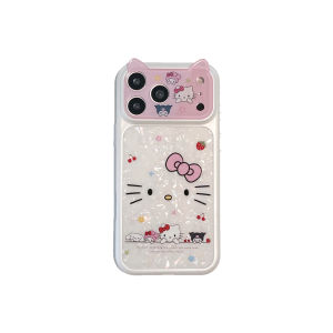 Sanrio | Ốp Điện Thoại Hoạt Hình Dễ Thương Hello Kitty Thiết Kế Y2K Dành Cho iPhone 17 Pro Max 16 Pro Max 15 Pro Max Tương Thích Với Các Mẫu iPhone 17 16 15 Vỏ Nhựa Chống Xước