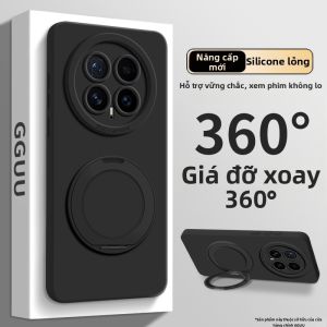 GGUU | Ốp Lưng Điện Thoại Chống Sốc Dây Đeo Ngang Qua Cơ Thể Silicone Tím Cho Honor Magic 8