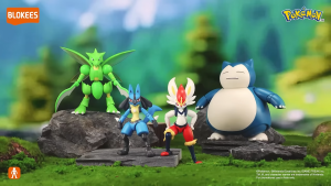 Mô Hình Pokemon Blokees Snorlax EP20 - Dòng CV-L Kích Thước Lớn Cực Đẹp