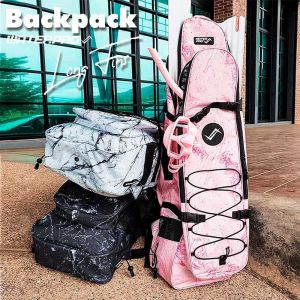 Waterpro Free Diving Equipment Long Flippers Storage Backpack Diving Snorkeling Fishing and Hunting Backpack Waterproof Bag Travel Bag