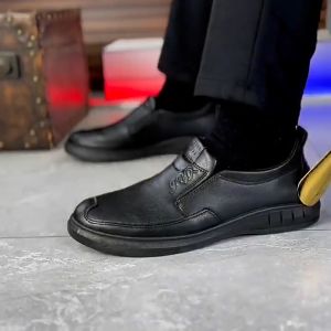 ISARO Giày Da Thường Giày Lười Công Sở Giày Đi Bộ TRUNG NIÊN Giày Da Đơn Giản