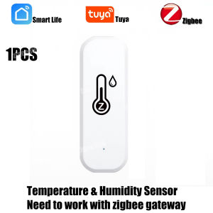 Smart Zigbee3.0 Thermo Hygrometer Sensor Real-Time APP Monitoring With Abnormal Alert Tuya Smart Life Voice Linkage Alexa Google