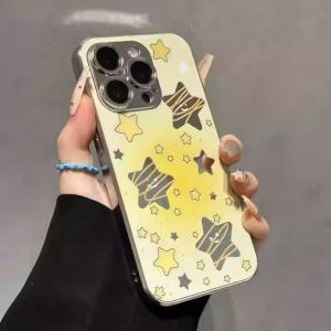 Cartoon Star Sky iPhone Case Protective Shell for Apple 17Promax Xiaomi 15Pro Huawei Mate 70 Compatible with Various Models