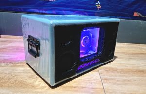 ลำโพงบลูทูธ 2.1 200W ซับ6.5 hk100w กลาง aura3นิ้ว แหลมม2นิ้ว hk