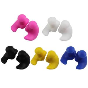 【New Arrival】Swimming Ear Plug Ear Protection Earplugs Sound Insulation Silicone Anti-Noise Earplugs Noise Reduction for Adults Kids