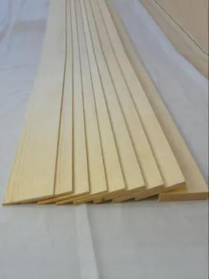 Linden Wood Panel Thin Wooden Slices Shelf DIY Handmade Model Material One-Word Partition Storage Rack Craft Making Supplies