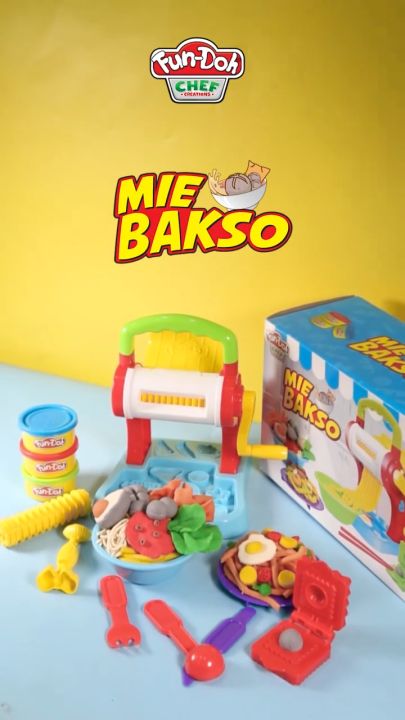 MM Mainan Fun doh Lilin Mie Bakso Lazada Indonesia