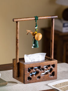 TAIMUJIA | New Chinese Style Luxury Wooden Tissue Box