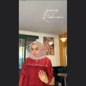 RAHMANI Gamis: BRUKAT MALIKA Premium untuk Pesta Kondangan Wisuda