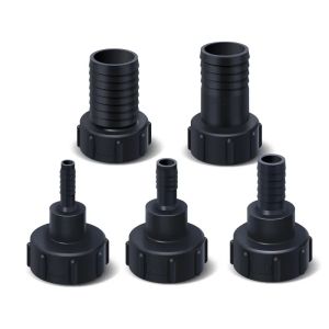 1/2 "3/4" 1 "2 นิ้วถัง IBC อะแดปเตอร์ Thicken พลาสติก TAP Connector ถังน้ําสําหรับ Home Garden ตัวเชื่อมต่อน้ํา