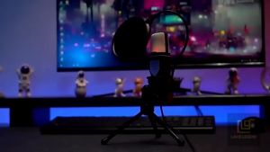 Mic thu âm gaming Mic thu âm lọc tiếng ồn Micro có dây USB độ nhạy cao tích hợp đèn LED RGB 7 màu thu âm đa hướng Mic Thu Âm Cho Karaoke Và Sáng Tác Nhạc - Lazada