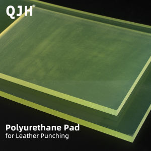 QJH Leather Punch Mat Cutting Board Pounding Pad Stamping Hole Bag Punch Tool Rubber Mute Board for Leather Working DIY Craft