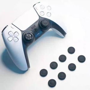 PS5/PS4 Controller Thumb Grip Caps - 8PCS Anti-Slip Joystick Cover Non-Skid Silicone Stick Caps Protective Replacement Kit
