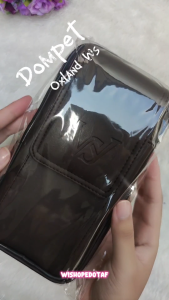 Dompet HP Pria Kulit Pinggang Kombinasi 3 Ruang