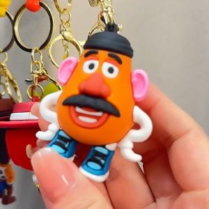 Gantungan Kunci Bentuk Boneka Toy Story Buzz Lightyear Monster Gantungan Tas Motor Mobil Keychain