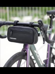 TOSUOD | TOSUOD 2L Waterproof Bike Front Frame Bag Touch Screen MTB Bicycle Phone Holder EVA Handlebar Bags Cycling Front Storage Bag