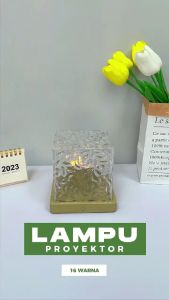 Lampu Crystal Meja 16 Warna: Penerangan Aesthetic & Praktis