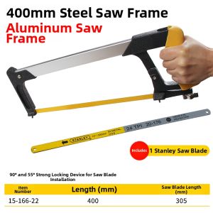 STANLEY | Metal and Wood Cutting Saw Frame Lock
