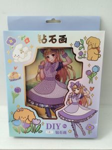 [Hot] Tranh Đính Đá Công Chúa Cậu Bé Dễ Thương - Đồ Chơi Rèn Luyện Đôi Tay Cùng Sự Tỉ Mỉ Khéo Léo - Quà Tặng Khích Lệ Cho Bé Tự Tay Bé Có Thể Làm - Đồ Dùng Trang Trí Phòng Ngủ Cho Con Thêm Sinh Động