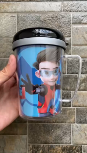 Tumbler Ejen Ali: Gelas Gagang Botol Minum Souvenir Kado Hampers Ultah