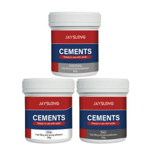 Jaysuing Floor Quick Dry Waterproof Repair Cement Crack Filling Agent Roof Waterproof Leak Repair Cement Joint Filling Glue Quick Drying Waterproof Repair Cream Cement Adhesive For Flooring Corner Crack Leakage Sealing Materials Filling Glue