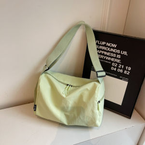 TANGKOU | Túi Vải Nylon Dài Rộng Nhẹ Cho Phụ Nữ