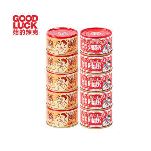 Smooth Mushroom Hot Sauce with Soybeans for Sandwiches Noodles And Rice Enhancer Chinese Brand Gudu Laerk 80g Jar