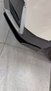 CAR Universal  Front  Bumper Diffuser LIP Double Layer  /Side Skirt Lip Rear  Diffuser Bumper Lip Diffuser Difusser