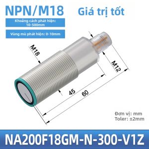 NANNENG | Cảm Biến Cận Tiếp Siêu Âm Độ Chính Xác Cao Đo Mực Dung Dịch