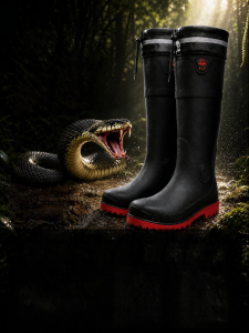 Snake Bite Resistant Puncture Proof Summer Rain Boots