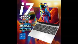 2025 15.6 "Windows 11 Pro แล็ปท็อปคอมพิวเตอร์ Intel 8500Y i7 16GB 1TB แล็ปท็อปสำนักงานคอมพิวเตอร์ปลดล็อคลายนิ้วมือโน้ตบุ๊คพีซี