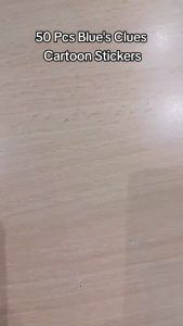 50pcs BLUES CLUES CARTOON Vinyl Decal graffiti STICKERS bomb for laptop fridge luggage & etc