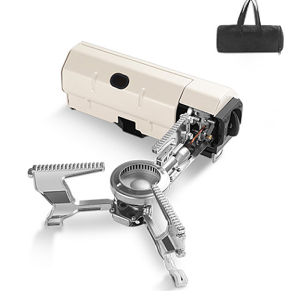 เตาแก๊สกลางแจ้ง เตาแก๊สขนาดเล็ก เตาแก๊สปิกนิก 2600W เตาแก๊สแบบพกพา เตาแก๊สพับได้