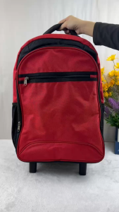 Lora Big Trolley Beg Sekolah Rendah Troli Anak Backpack Best Fit for Primary Overload Luggage Cabin Bag