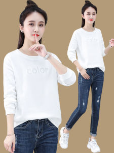 Shalldoer | Cotton Thin Loose No-hood Fashion Korean Style Womens Sweatshirt