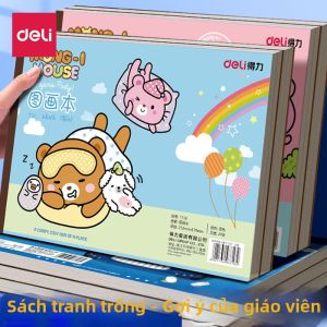 deli | Vở Vẽ Hình A4 Cho Trẻ Em
