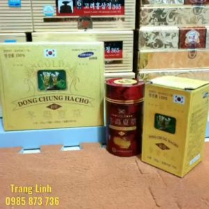 Viên đông trùng hạ thảo hàn quốc Kimsan thượng hạng hộp 2 lọ - Tăng thể lực ổn định huyết áp phòng ung thư tranglinhkorea