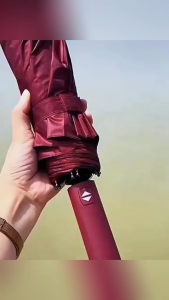 TWOL SHOP Stock no.ZZZ,1pcs 24 Ribs Automatic Umbrella Windproof Anti-UV Sunscreen Large Umbrella Folding Sunshade/Payong