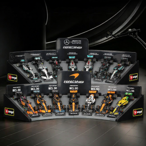 Bburago | Licensed F1 Formula Replica 7-Pack Car Models 1:43 Scale