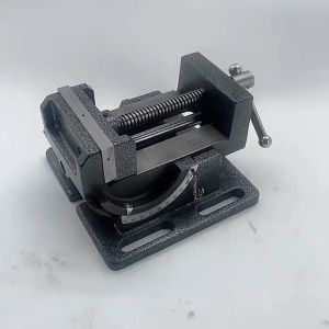 Rocky1_ปากกาจับแท่นเจาะ ปากกาจับชิ้นงาน ปากกาจับงาน ปรับองศาได้ 0-90° เหล็กCR-V สินค้าพร้อมส่ง（มี 2 ขนาดให้เลือก） 3นิ้ว/4นิ้ว