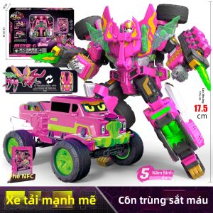 JUMPGO | Đồ Chơi Máy Móc Biến Hình Cho Bé Trai 4 Chiều Có Thể Xoay