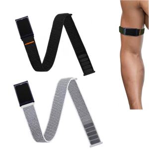 Dây Đeo Cổ Chân/cánh Tay Thể Thao Bằng Nylon 22mm Dây Đeo Thay Thế Dây Đeo Cơ Bắp Tay Dệt Bện Đàn Hồi Tương Thích Với Dây Đeo Amazfit Helio Dành Cho Người Lớn