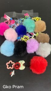 STIPA Gantungan Kunci HP Mote Karakter Rantai Pom Ganci Tas Motor Charm Souvenir Cute Keychain San rio Strap LZ